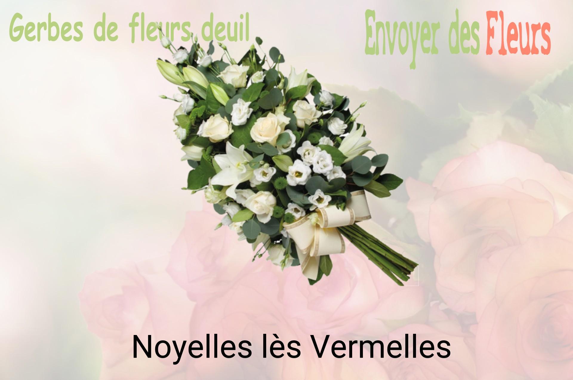 Gerbe de fleurs de deuil livrée à Noyelles-lès-Vermelles